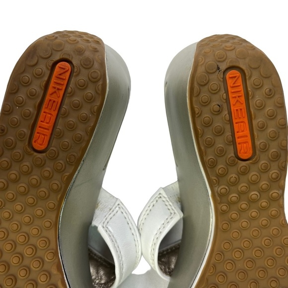 Cole Haan Wedge Slides White Sandal Womens Size 7.5 - Picture 10 of 13